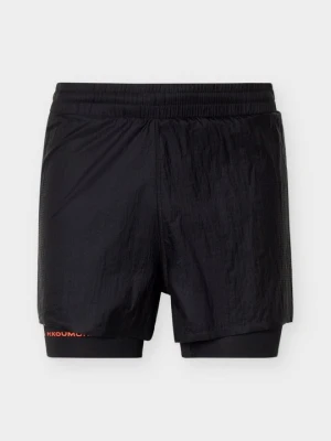 Spodenki 2 w 1 Adidas czarny