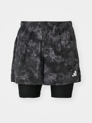 Spodenki 2 w 1 Adidas szary