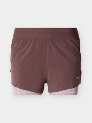 Spodenki 2 w 1 Nike fioletowy