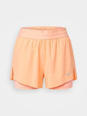 Spodenki 2 w 1 Nike morelowy