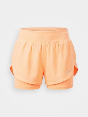 Spodenki 2 w 1 Nike pomarańczowy