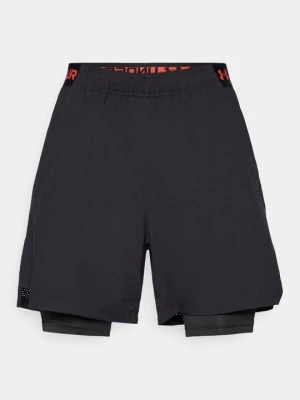 Spodenki 2 w 1 Under Armour czarny