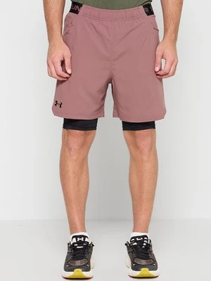 Spodenki 2 w 1 Under Armour jasnoróżowy