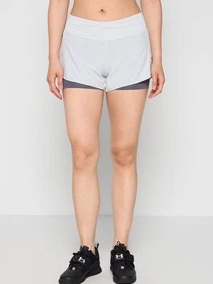 Spodenki 2 w 1 Under Armour szary