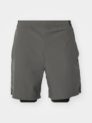 Spodenki 2 w 1 Under Armour szary