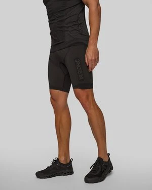 Spodenki Biegowe Męskie X-bionic Xceed Run Short Tights Czarno-szare