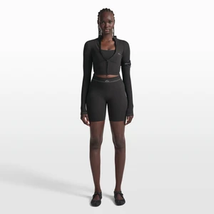 Zdjęcie produktu Spodenki damskie 12,5 cm NikeSKIMS Ribbed Seamless - Czerń