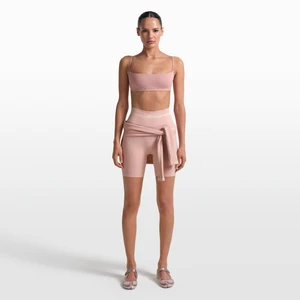 Spodenki damskie 12,5 cm NikeSKIMS Ribbed Seamless - Różowy