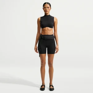 Spodenki damskie 12, 5 cm NikeSKIMS Studio Stretch - Czerń