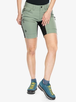 Spodenki damskie Didriksons Tucana Shorts - light moss