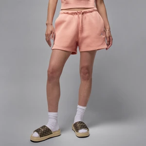Spodenki damskie Jordan Brooklyn Fleece - Pomarańczowy