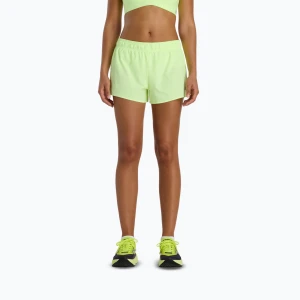 Spodenki damskie New Balance RC Seamless 3" afterglow Zielony