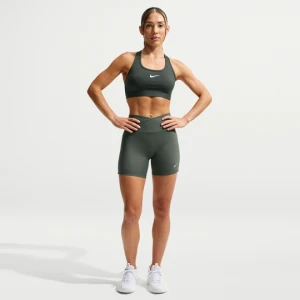 Spodenki damskie Nike One 12, 7 cm - Zieleń