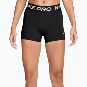Spodenki damskie Nike Pro Mid-Rise Biker 3" black/white