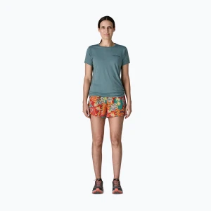 Spodenki damskie Patagonia Baggies 5" tropiclimb/hot ember