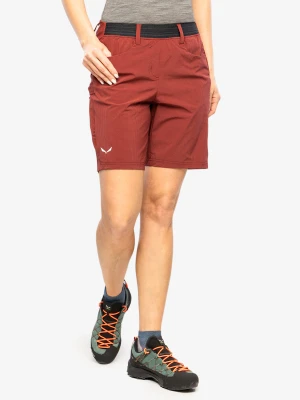 Spodenki damskie Salewa Puez 3 DST Shorts - syrah