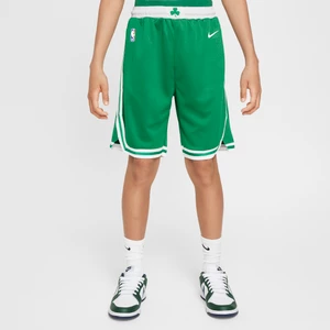 Spodenki dla dużych dzieci (chłopców) Nike NBA Swingman Boston Celtics Icon Edition 2023/24 - Zieleń