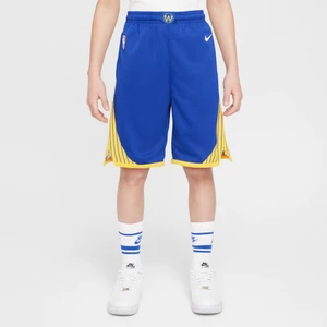 Spodenki dla dużych dzieci (chłopców) Nike NBA Swingman Golden State Warriors Icon Edition 2023/24 - Niebieski