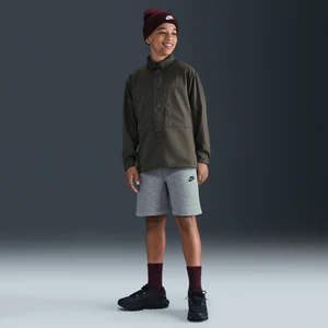 Spodenki dla dużych dzieci (chłopców) Nike Sportswear Tech Fleece - Szary