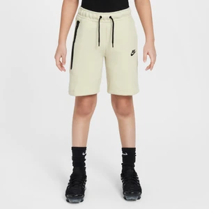 Spodenki dla dużych dzieci (chłopców) Nike Tech Fleece - Brązowy