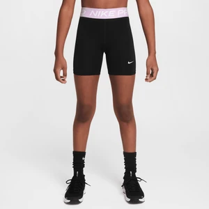 Zdjęcie produktu Spodenki dla dużych dzieci (dziewcząt) Dri-FIT 13 cm Nike Pro - Czerń