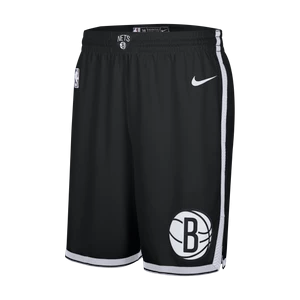 Spodenki dla dużych dzieci Nike Dri-FIT NBA Brooklyn Nets Swingman Icon Edition 2024/25 – replika - Czerń