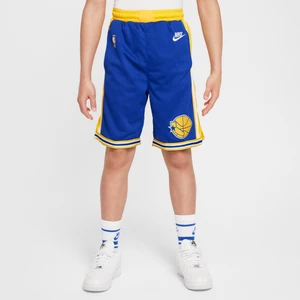 Spodenki dla dużych dzieci Nike Dri-FIT NBA Swingman Golden State Warriors - Niebieski