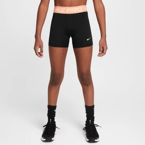 Zdjęcie produktu Spodenki dla dziewcząt Nike Pro - Czerń