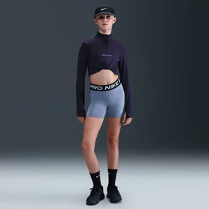 Zdjęcie produktu Spodenki dla dziewcząt Nike Pro - Niebieski