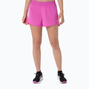 Spodenki do biegania damskie ASICS Icon 4IN digital sakura