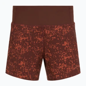 Spodenki do biegania damskie Brooks Chaser 5" run raisin glitch print