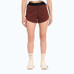 Spodenki do biegania damskie Ciele Athletics ICN 3" Brief andorra Bordowy