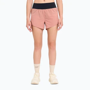 Spodenki do biegania damskie Ciele Athletics TRN 4" Brief 2 rosedawn Różowy