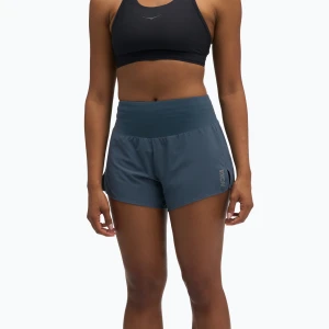 Spodenki do biegania damskie HOKA Glide Short 3.5" Brief varsity navy Granatowy