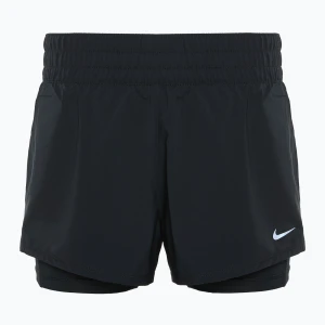 Zdjęcie produktu Spodenki do biegania damskie Nike One Dri-FIT 2IN1 black / reflective silver