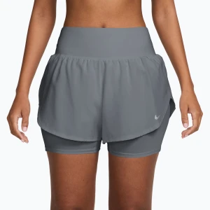 Spodenki do biegania damskie Nike Tempo Flow cool grey / cool grey