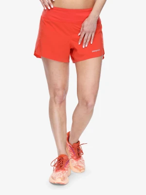 Spodenki do biegania damskie Patagonia Strider Pro Shorts 3 1/2 - pimento red