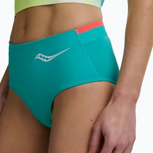 Spodenki do biegania damskie Saucony Endorphin Brief elite 26 Zielony