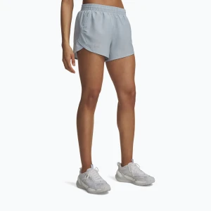 Spodenki do biegania damskie Under Armour Fly By 3" Shorts blue fog / blue fog / reflective
