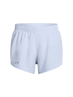 Spodenki do biegania damskie Under Armour UA Fly By 3'' Shorts - niebieskie