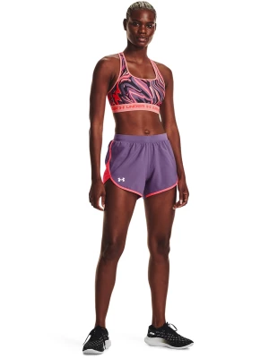 Spodenki do biegania damskie Under Armour UA Fly By Elite 3'' Short - fioletowe