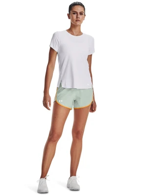 Spodenki do biegania damskie Under Armour UA Fly By Elite 3'' Short - zielone