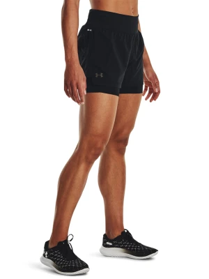 Spodenki do biegania damskie Under Armour UA Launch Pro 2-In-1 Shorts - czarne