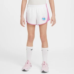 Spodenki do biegania dla dużych dzieci (dziewcząt) Nike Dri-FIT Tempo - Biel