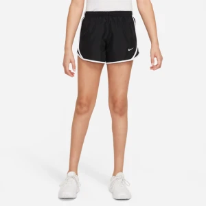 Spodenki do biegania dla dużych dzieci (dziewcząt) Nike Dri-FIT Tempo - Czerń