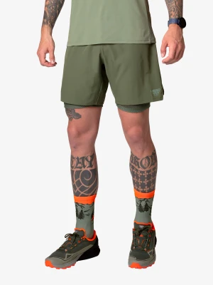 Spodenki do biegania Dynafit Alpine Pro 2/1 Shorts - thyme