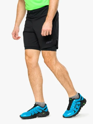 Spodenki do biegania Inov-8 Trailfly Ultra 7 2in1 Short - black