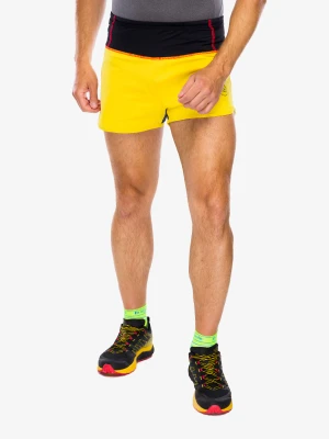 Spodenki do biegania La Sportiva Tempo Short - yellow/black