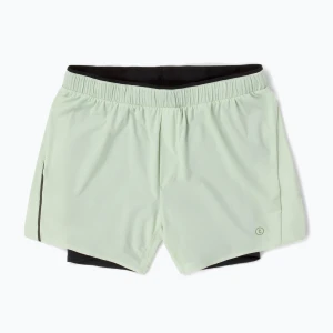 Spodenki do biegania męskie Ciele Athletics DLYShort5''LongBrief 2 light moss Zielony