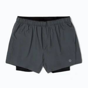 Spodenki do biegania męskie Ciele Athletics DLYShort5''LongBrief 2 ocean Niebieski